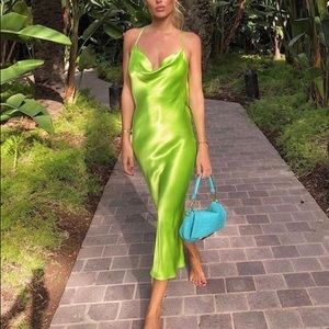 Rat & Boa Lima Slip Dress 💚